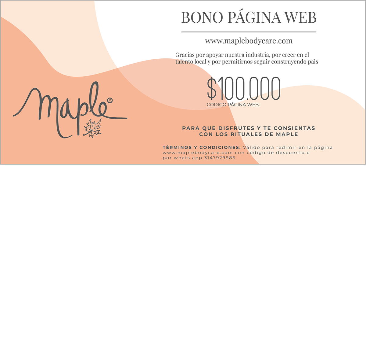 Bono Maple Body Care