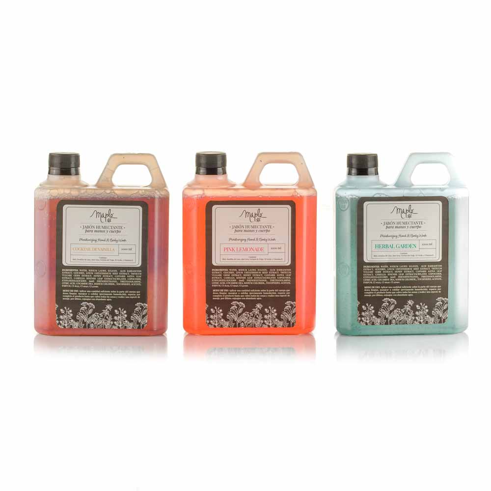 Jabón Humectante Cocktail de Vainilla 1000 ml